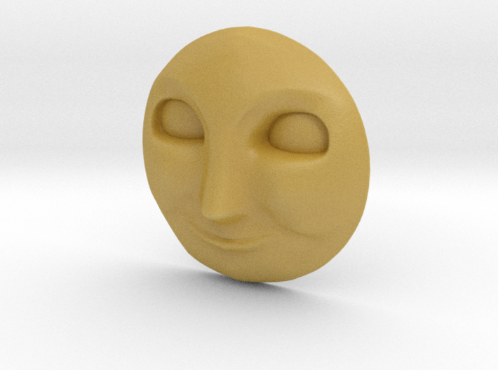 Alfred Face Smile 3d printed 