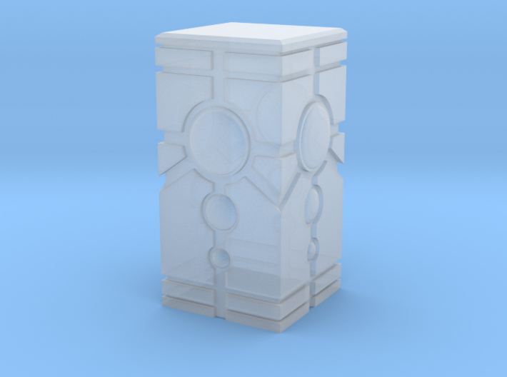 DeathBot Crypt Pillar Terrain 3d printed