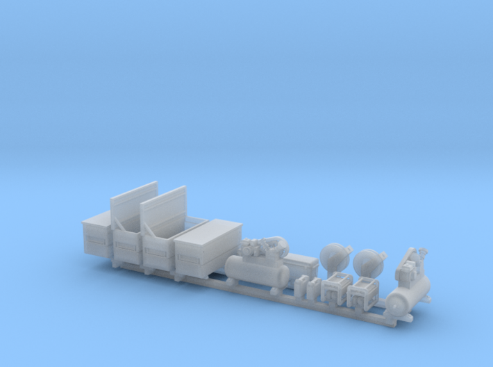Truck Bed Accessories Style 2 1-87 HO Scale 3d printed