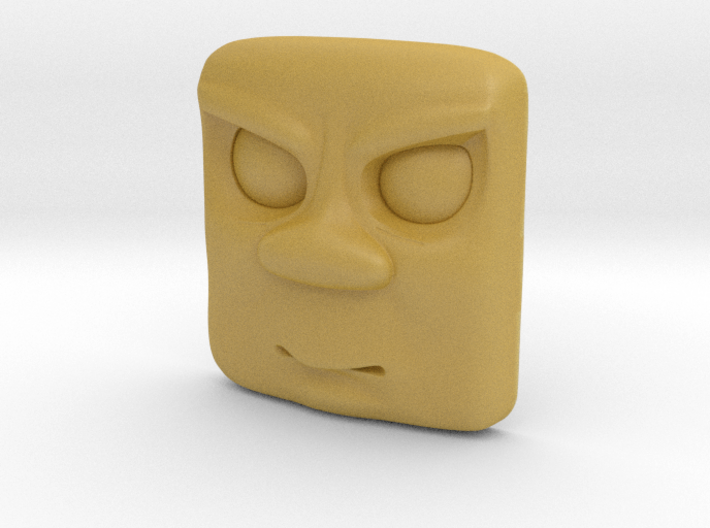 Splodge Mad Face - OO 3d printed 