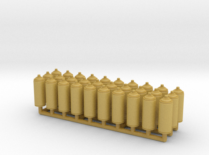 Spray Paint 400ml Ver01. 1:24 Scale. x30 Pack 3d printed 