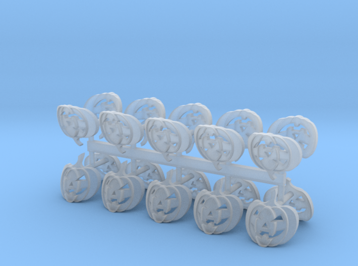 Commission 137 shoulder pad icons x20 #1 3d printed