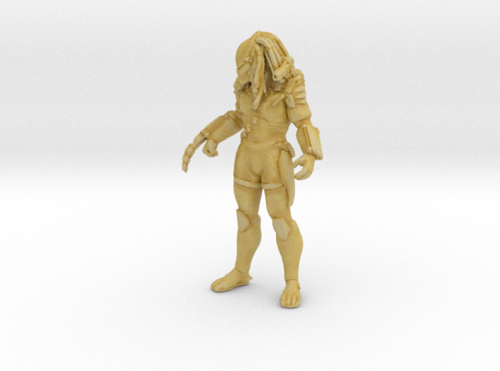 Predator Miniature for scifi games and rpg 3d printed