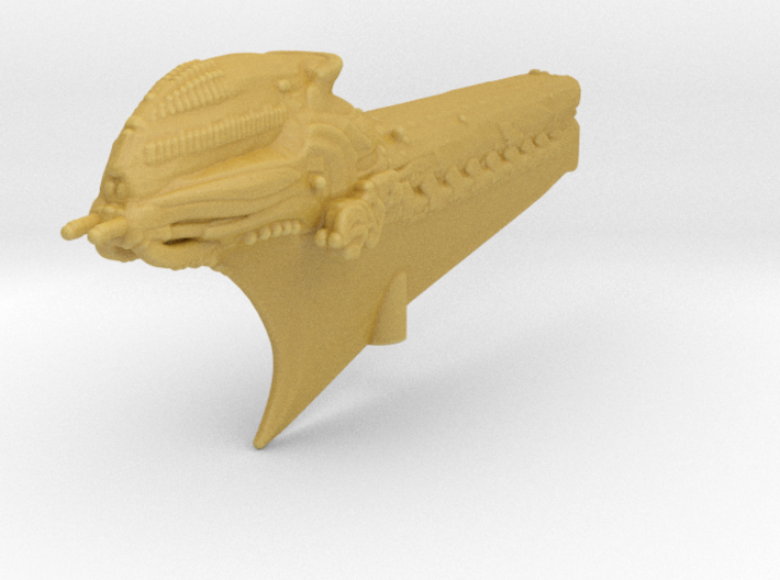 Klingon Cleave Ship 1/15000 Attack Wing 3d printed