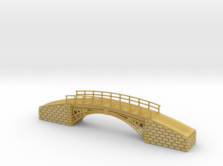 European Walk Bridge Z scale 3d printed 