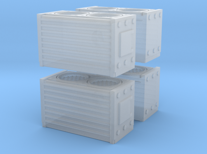 HEPA Air Filtration Unit (x4) 1/120 3d printed