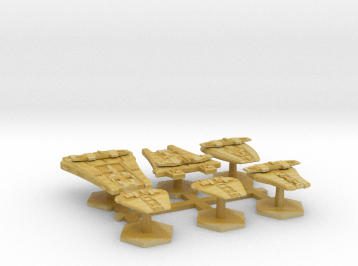 7000 Scale Maesron Fleet Core Collection MGL 3d printed 