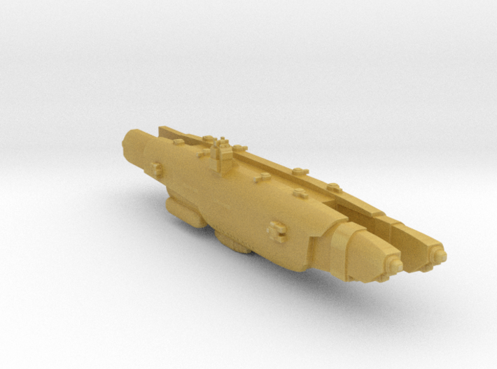 Wing Commander Tiger`s Claw TCS Strike carrier 3d printed 