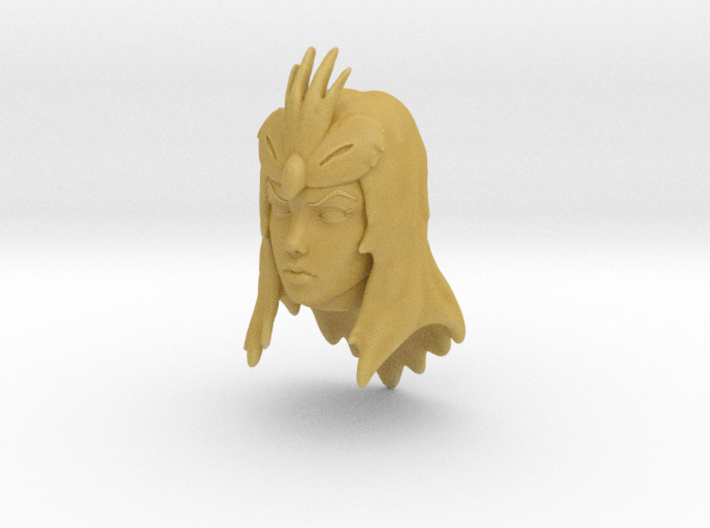 Enchantress Head VINTAGE 3d printed