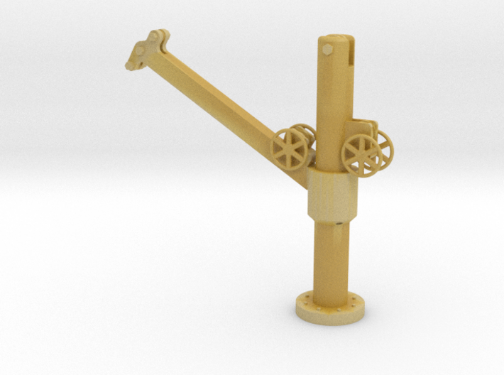 Jib Crane With Winches 3d printed