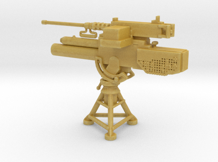 1/35 Scale Mk 2 81mm Mortar with 50 Cal 3d printed