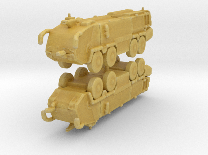 Panther 8x8 Fire Truck (x2) 1/400 3d printed