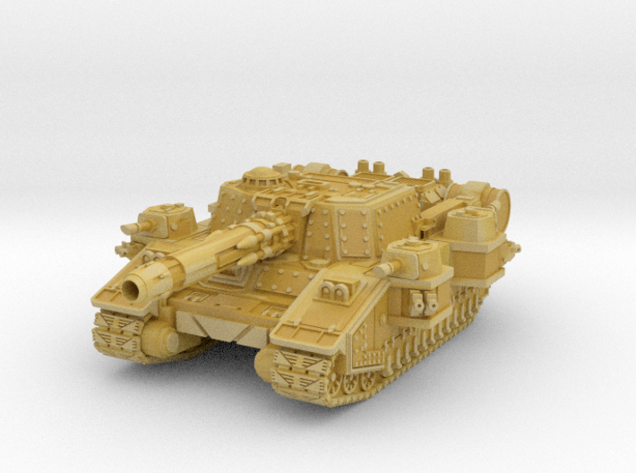 Super Heavy Tank Bravo Omega 3d printed