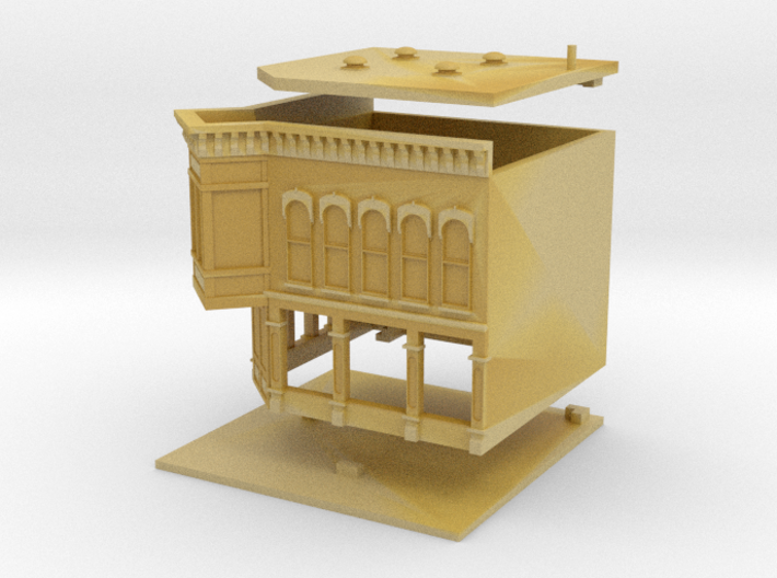 Old Tyme Store - Zscale 3d printed