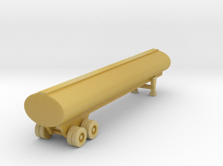 40 foot tank trailer - Nscale 3d printed 
