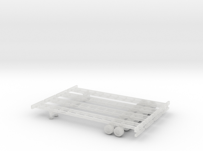 48 foot Container Chassis Set - Zscale 3d printed