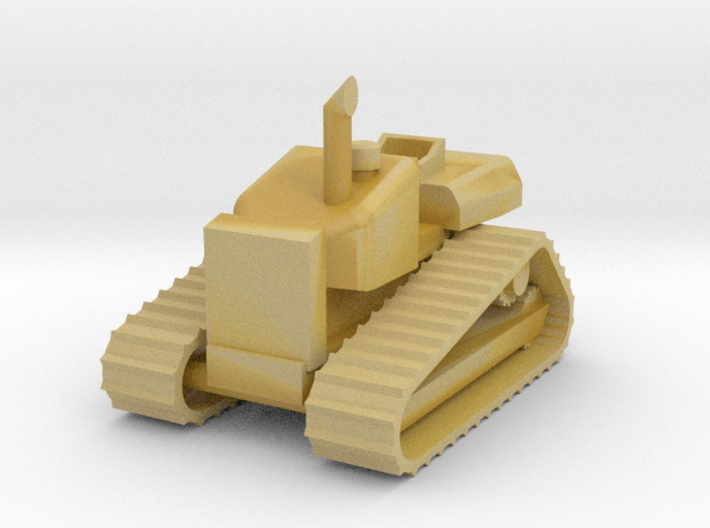 Caterpillar D4H Tractor - Zscale 3d printed 