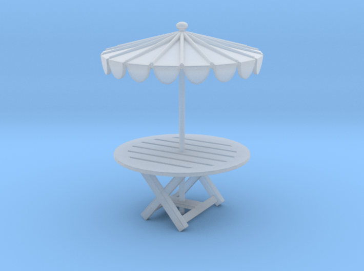 Printle Thing Picnic Table - 1/48 3d printed
