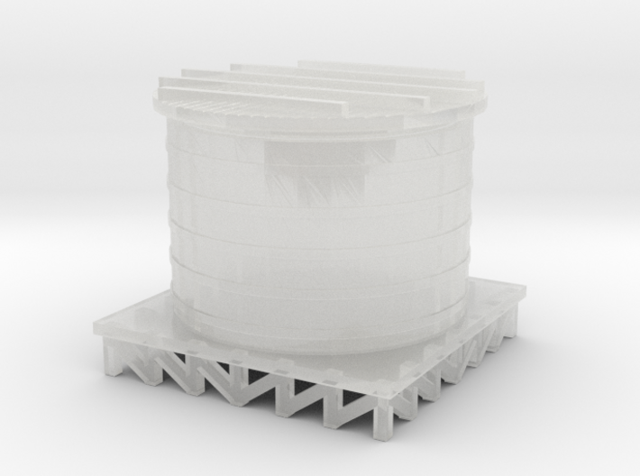 Storage Tank - Zscale 3d printed