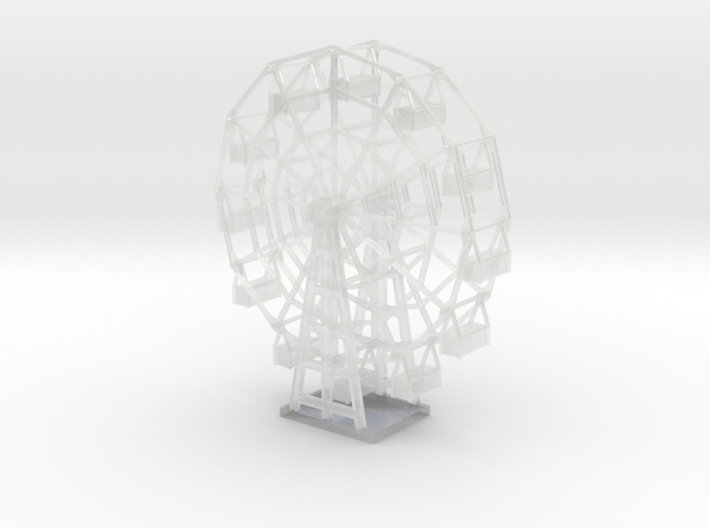 Ferris Wheel - Zscale 3d printed