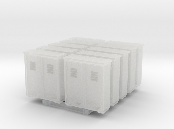 Relay Box - set of 10 - HOscale 3d printed
