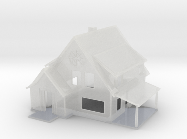 Sears Cedars House - Zscale 3d printed