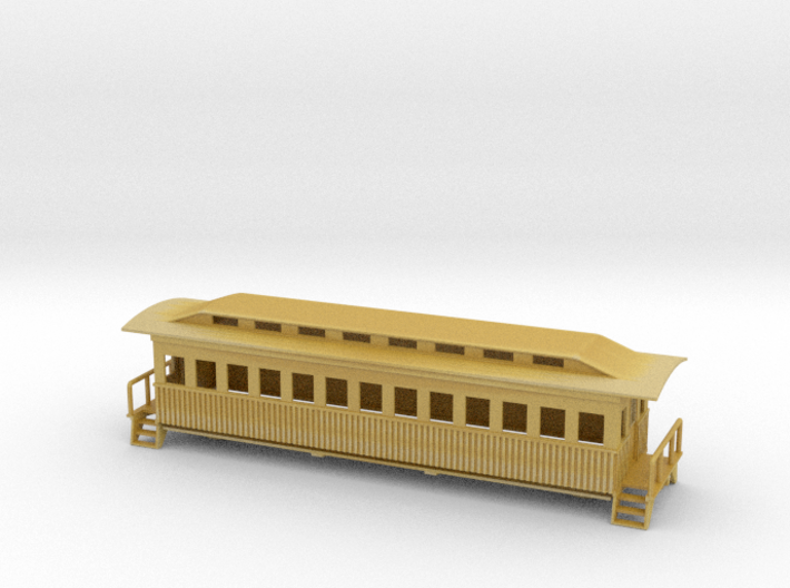 Overton Passenger Coach - Zscale 3d printed 