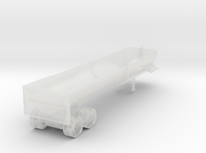 End Dump Trailer - Zscale 3d printed