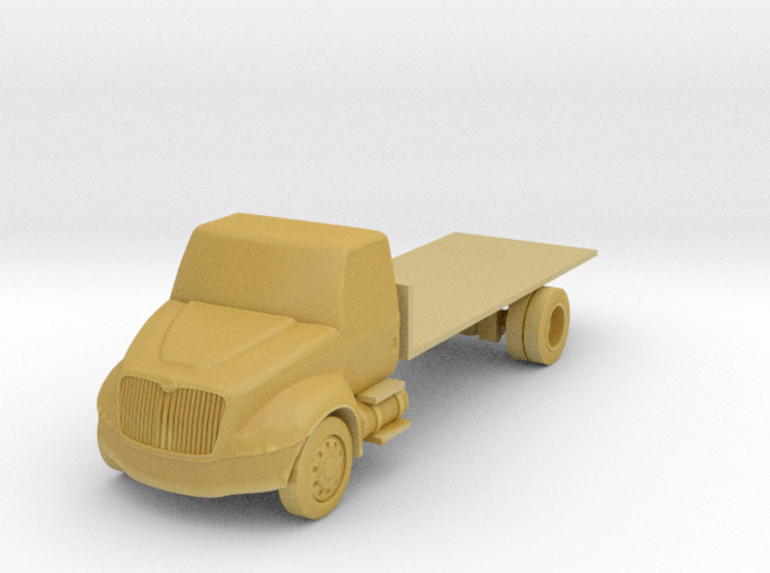 Durastar Flatbed Truck - Zscale 3d printed