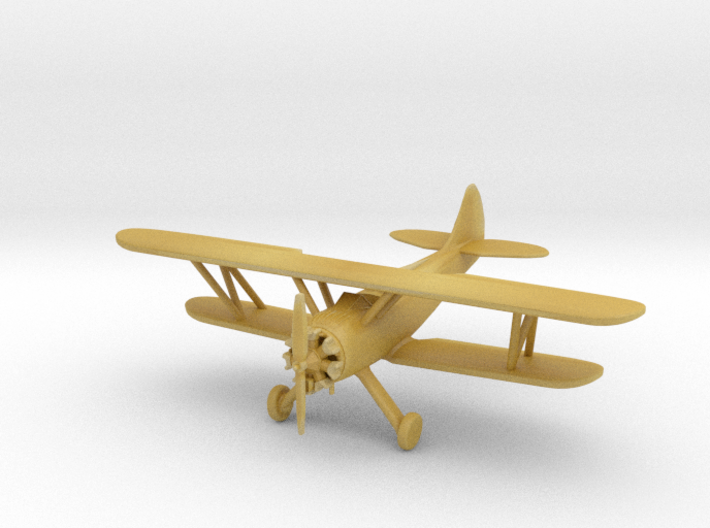 Waco UPF7 Biplane - 1:144scale 3d printed