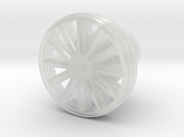 Stephenson Rocket Wheels for Metal - Nscale 3d printed