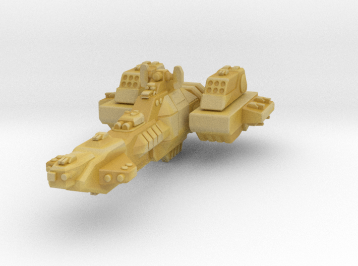 Union Missile Cruiser 3d printed