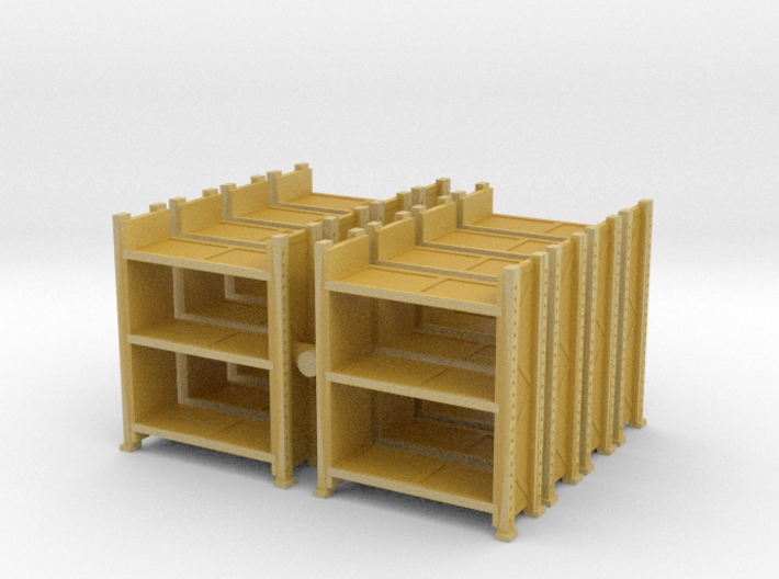 Warehouse Rack (x8) 1/200 3d printed