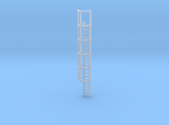 20ft Cage Ladder 1/48 3d printed