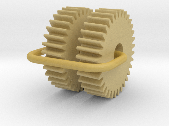 Airfix OO 14xx 0-4-2 Drive Gear 3d printed