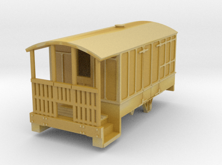 0-87-cavan-leitrim-4w-passenger-brakevan 3d printed
