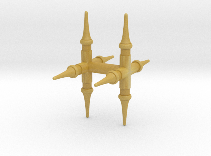 Signal Finial Pointed Cone 1:87 scale 3d printed 