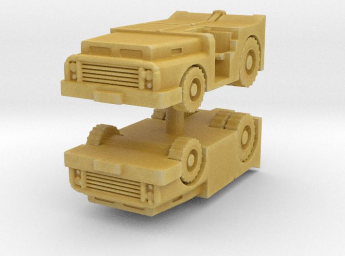 MD-3 Tow Tractor (x2) 1/144 3d printed