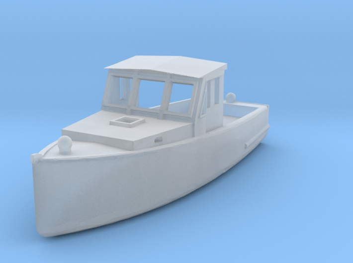 3 CM Fishing Boat 3d printed