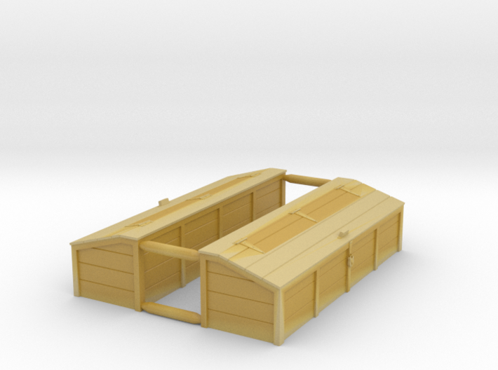 HO Scale Tool Chest (2) 3d printed 