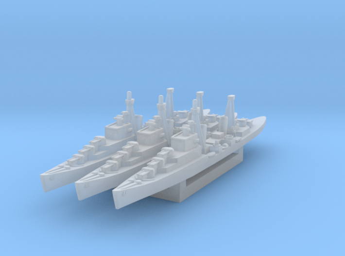 Dido class cruiser (Axis &amp; Allies) 3d printed