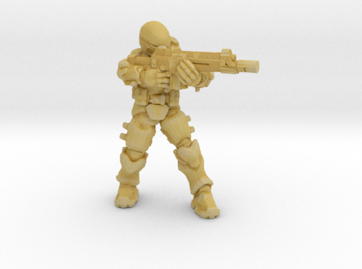 Talon Trooper Rifle 1/60 miniature games scifi rpg 3d printed