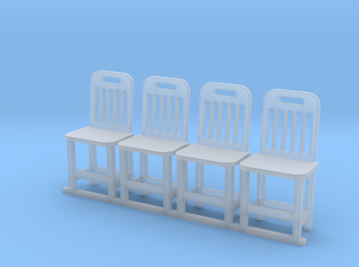 4 chaise bois echelle O 3d printed