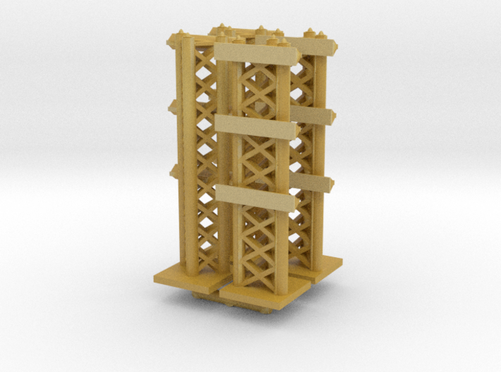Airport ILS Tower (x4) 1/400 3d printed 