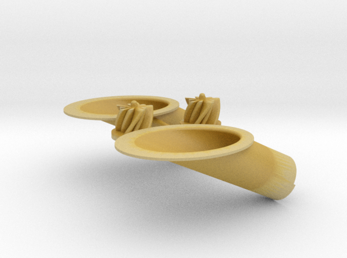 TURBO VOLUTE ANGLED 3d printed