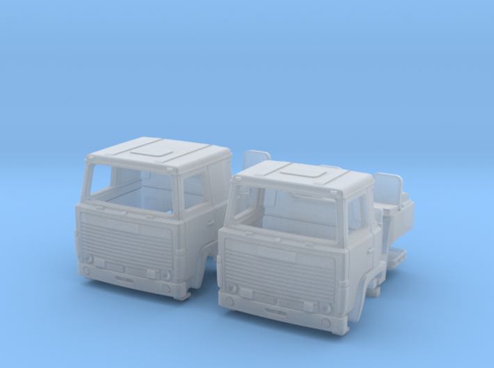2 spare cabs for RHD Scania 140 in UK N scale 3d printed 
