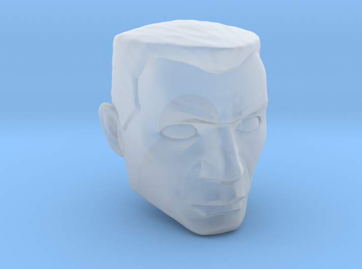 Animated generic hair clone for 1:12 scale 3d printed