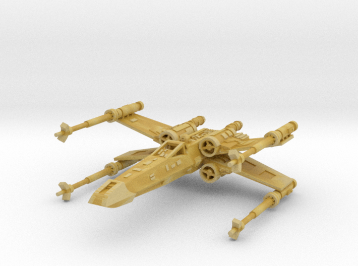 1/350 X-Wing with Open S-Foils 3d printed 