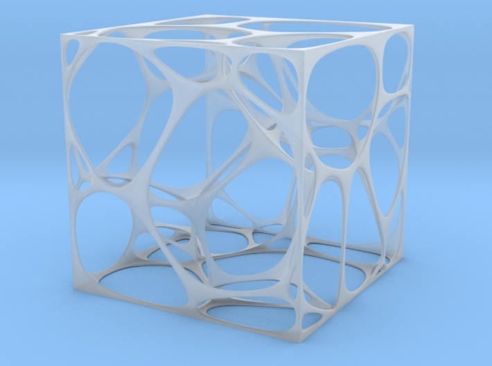 Voronoi Cube 3D 3d printed