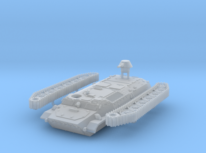 MT-LB Soviet multi-role amphibious Scale: 1:144 3d printed 